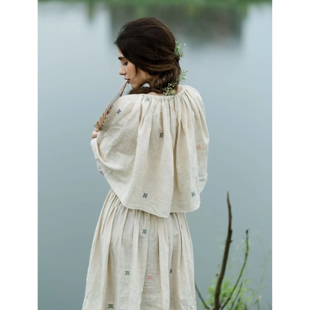 Advaita Dress - Off White